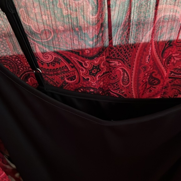 Tommy Hilfiger metallic thread paisley maxi dress - Picture 6 of 9